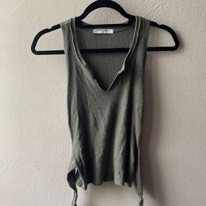 Army Green Project Social T Tank Top